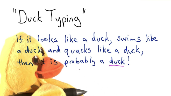 Duck typing